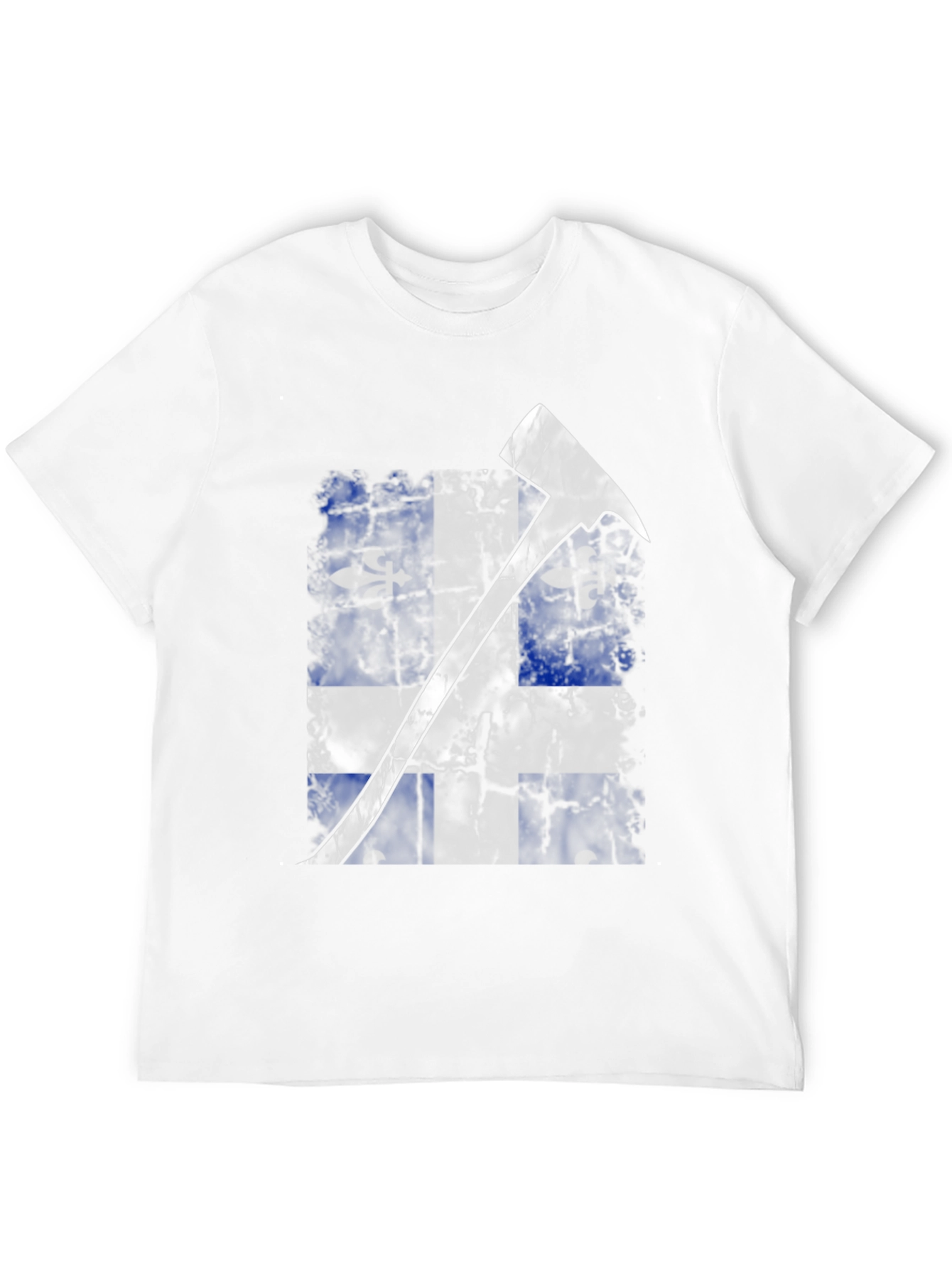 Quebec Flag Fire Axe T-Shirt