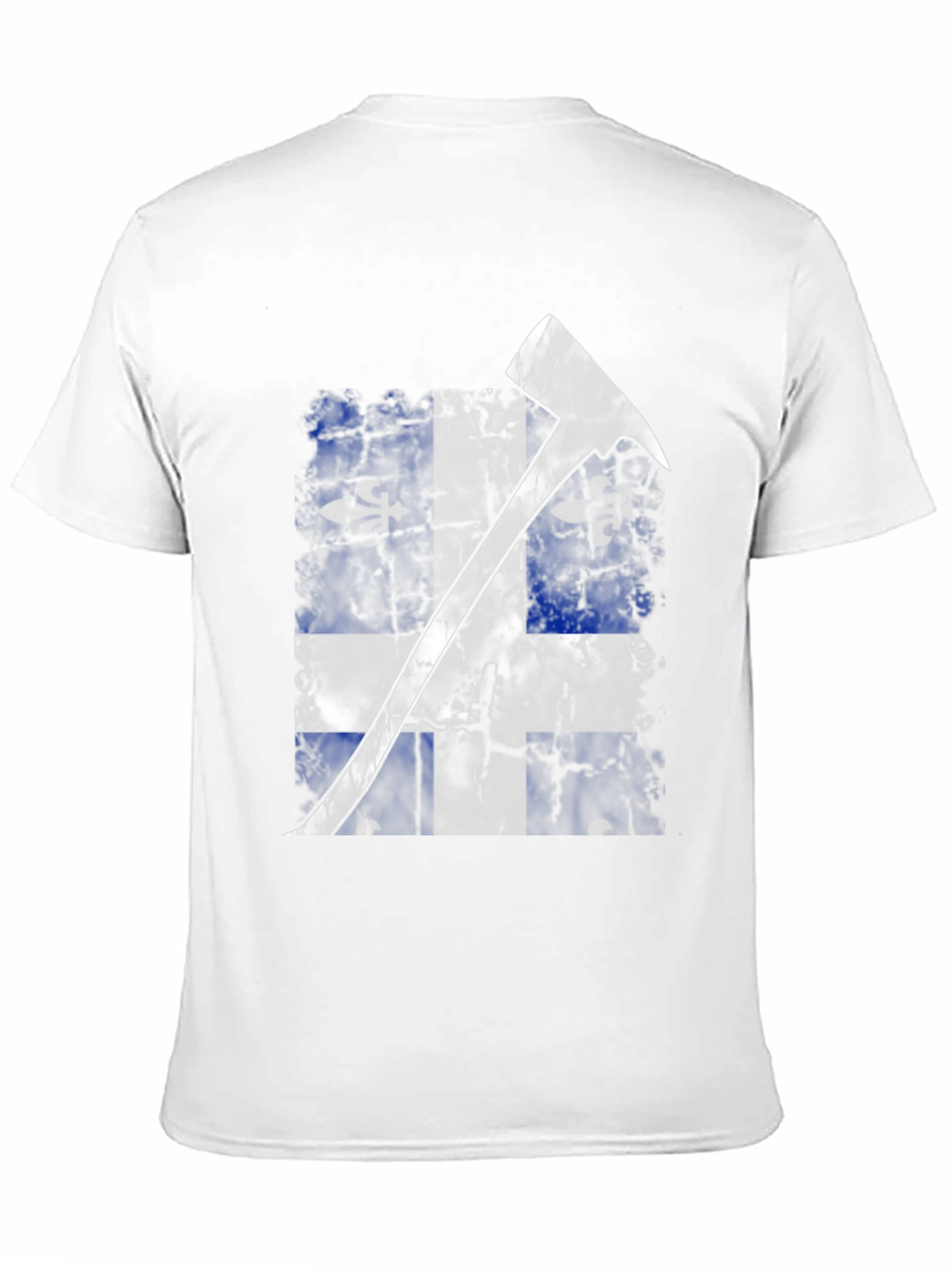 Quebec Flag Fire Axe T-Shirt
