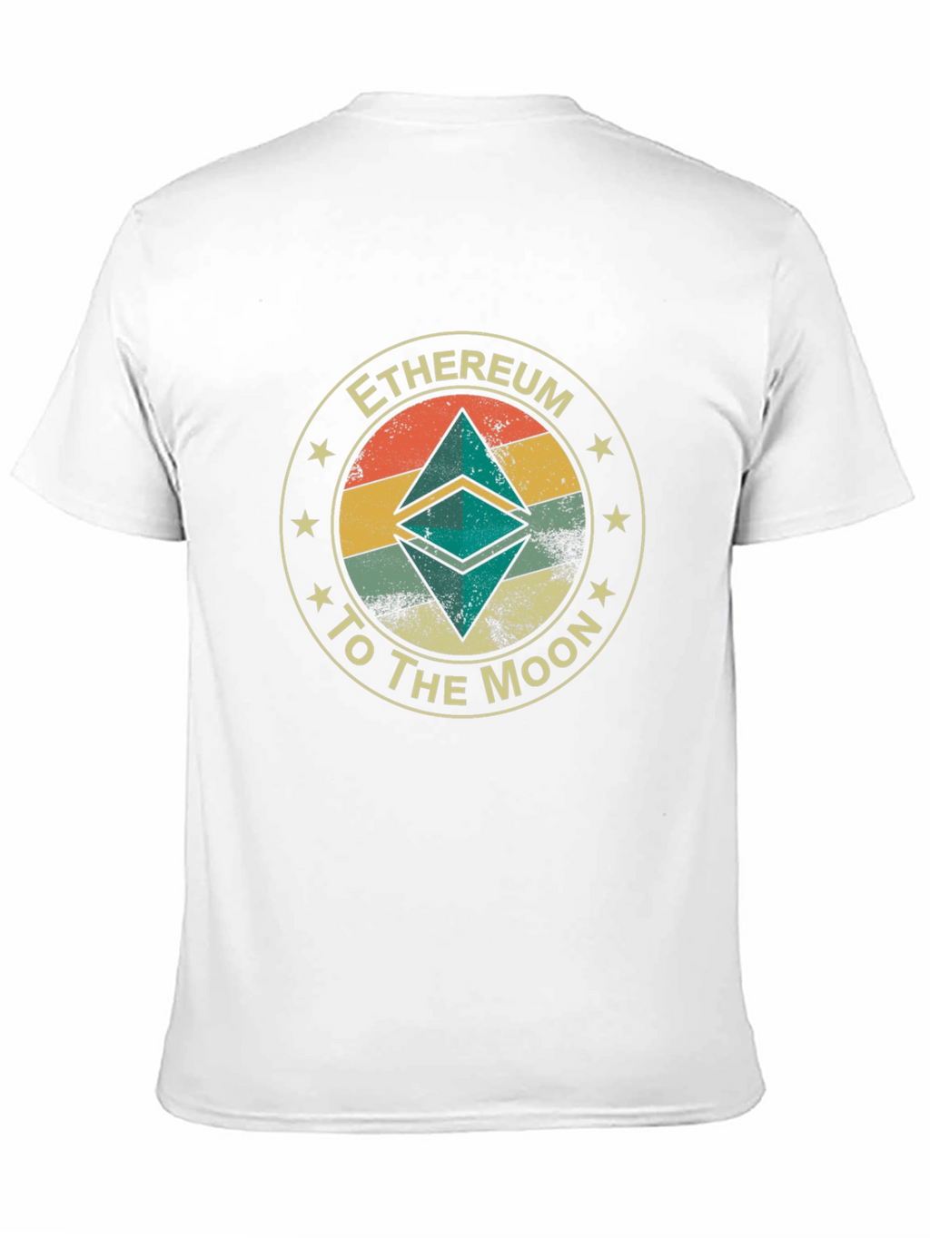 Ethereum to the Moon Graphic Tee