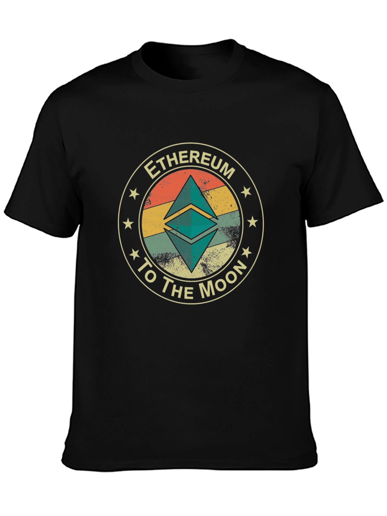 Ethereum to the Moon Graphic Tee