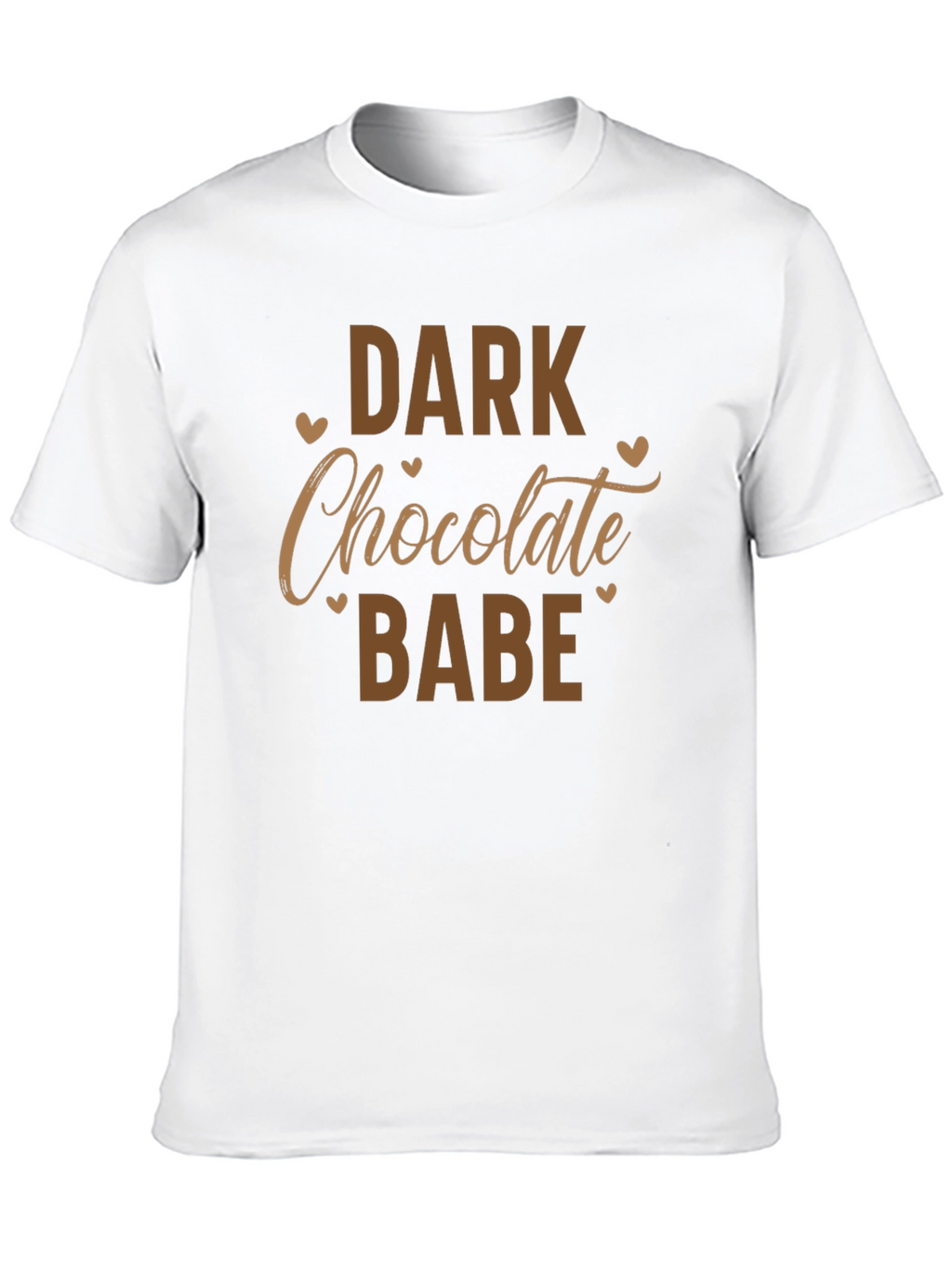 Dark Chocolate Babe Graphic T-Shirt