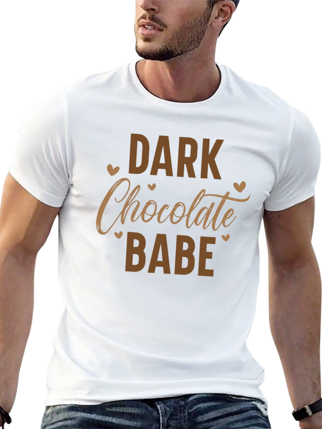 Dark Chocolate Babe Graphic T-Shirt