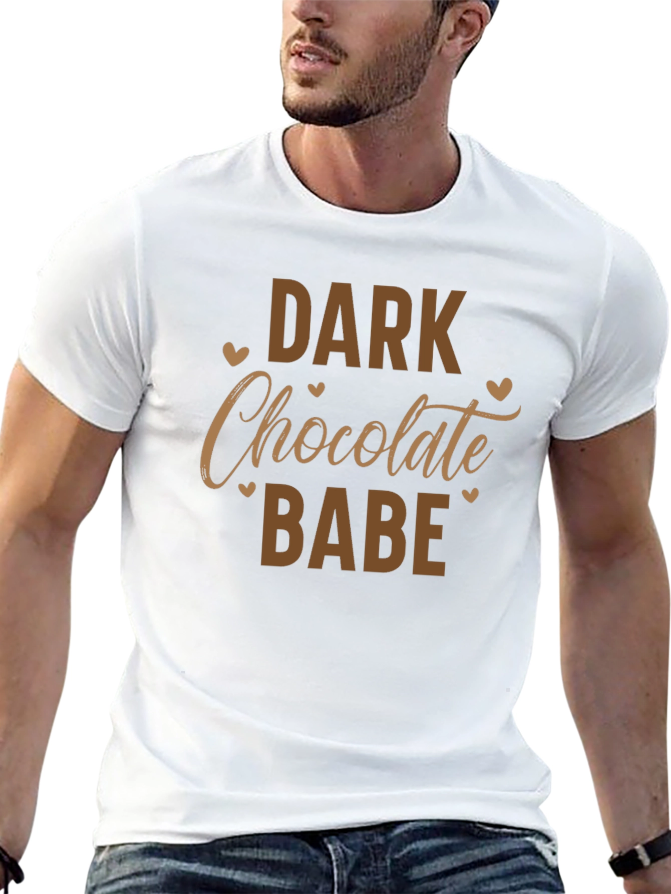 Dark Chocolate Babe Graphic T-Shirt