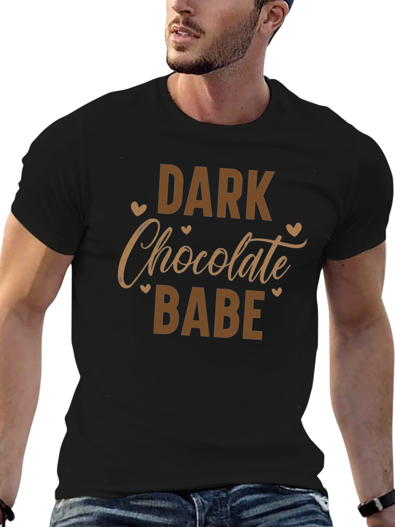 Dark Chocolate Babe Graphic T-Shirt