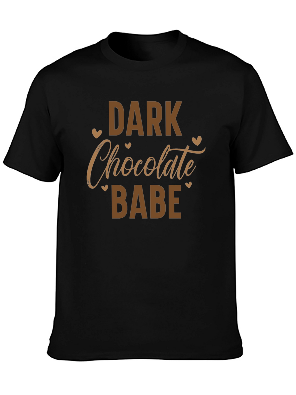 Dark Chocolate Babe Graphic T-Shirt