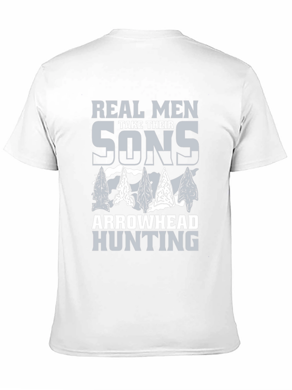 Real Men Arrowhead Hunting T-Shirt