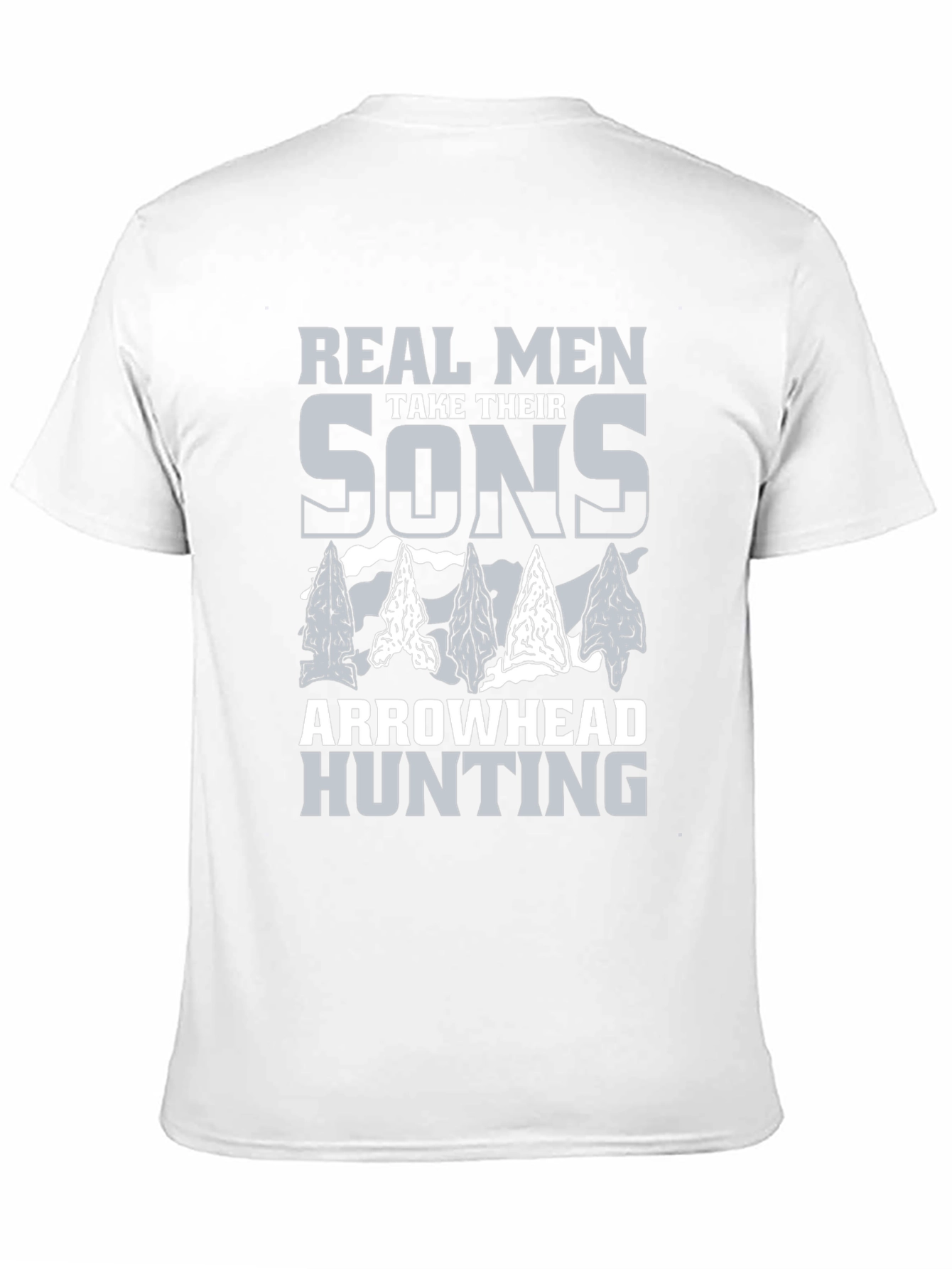 Real Men Arrowhead Hunting T-Shirt
