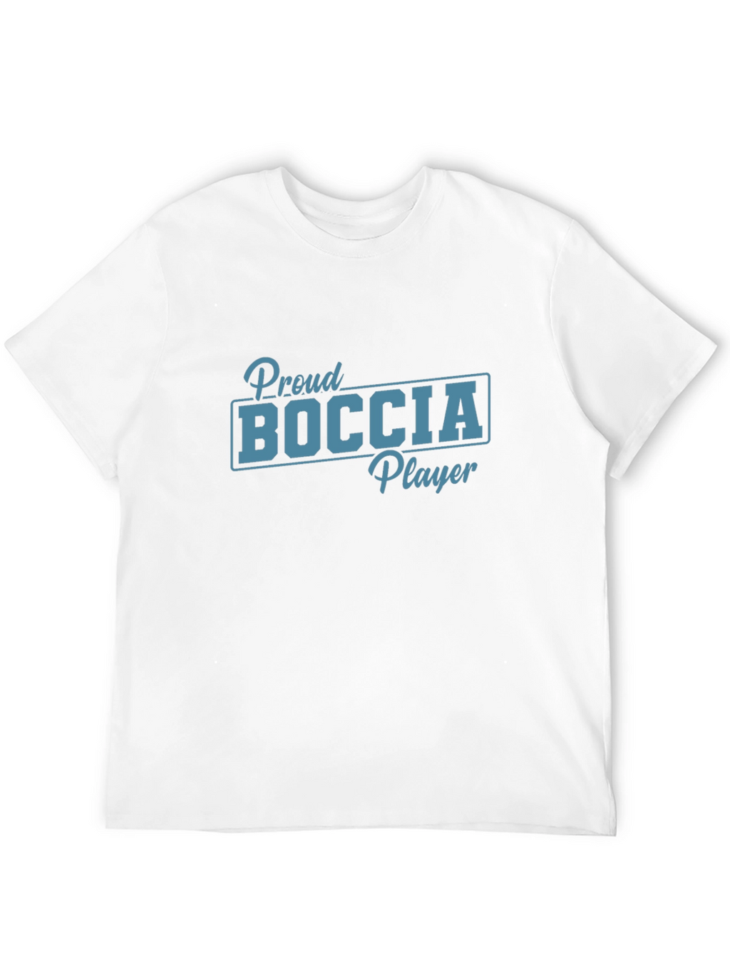 Proud Boccia Player Graphic Tee - Black