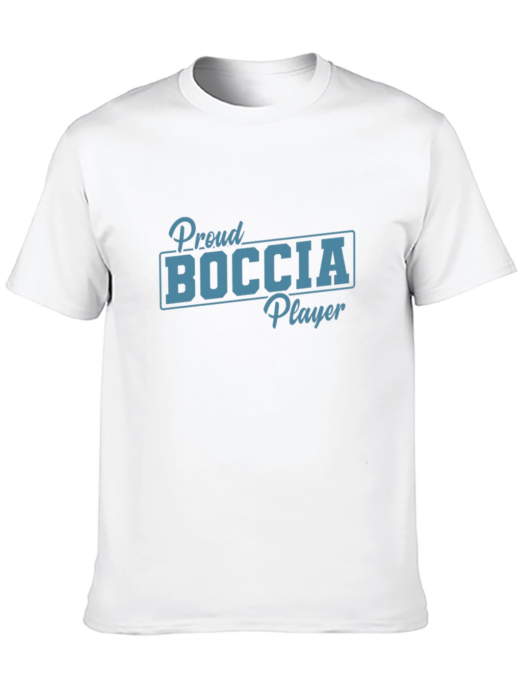 Proud Boccia Player Graphic Tee - Black