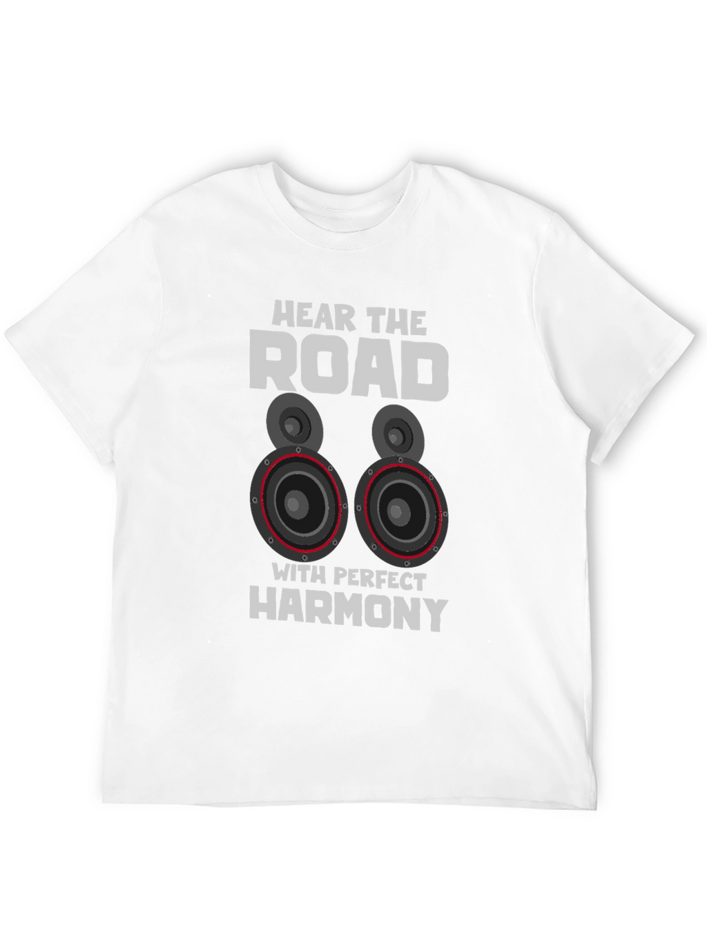 Hear The Road Mens Black T-Shirt
