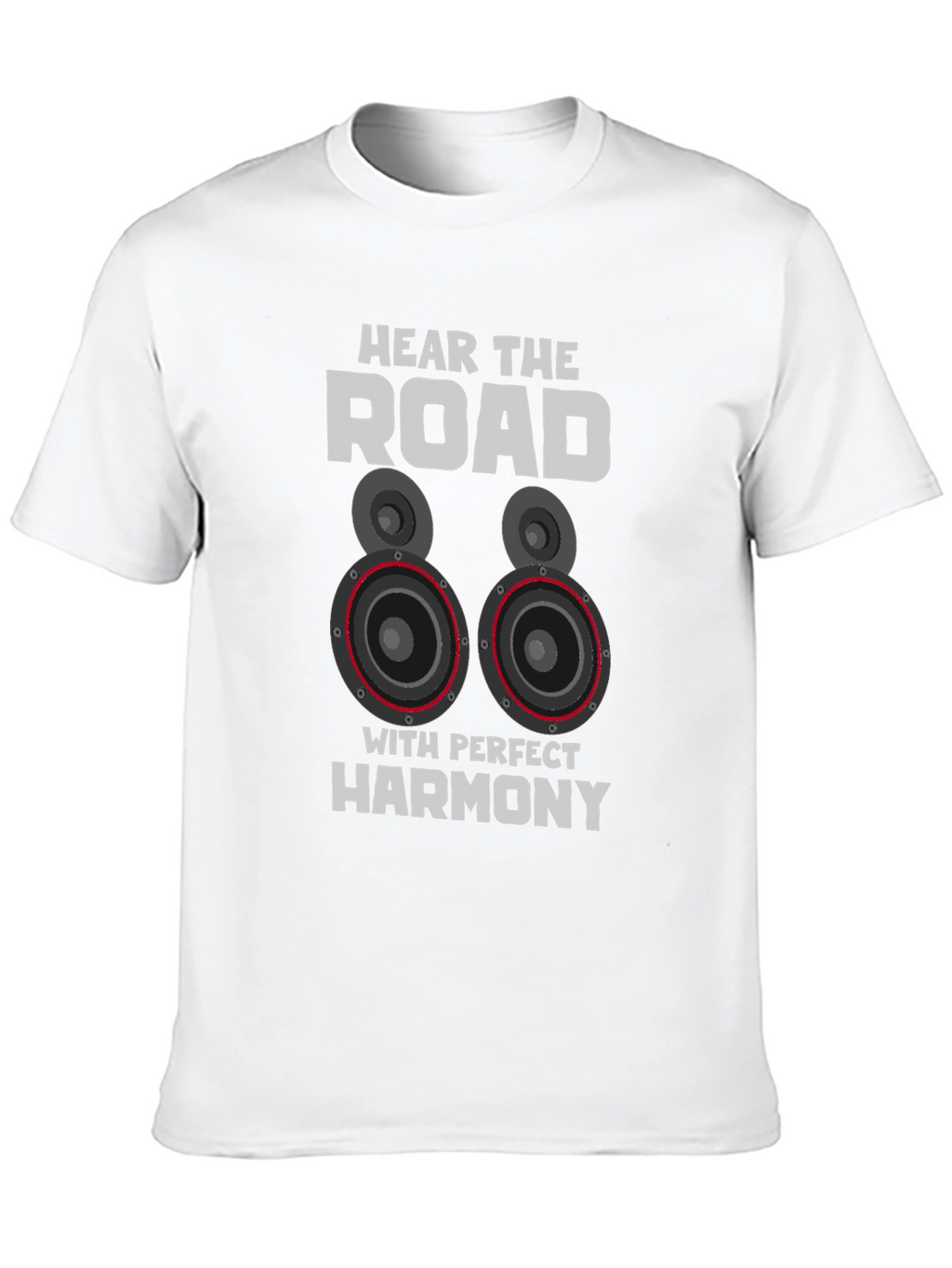 Hear The Road Mens Black T-Shirt