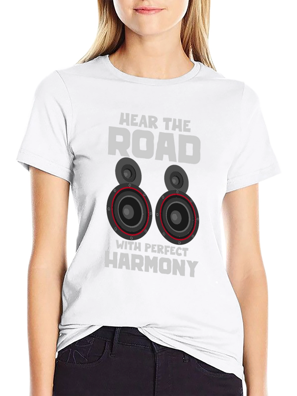 Hear The Road Mens Black T-Shirt