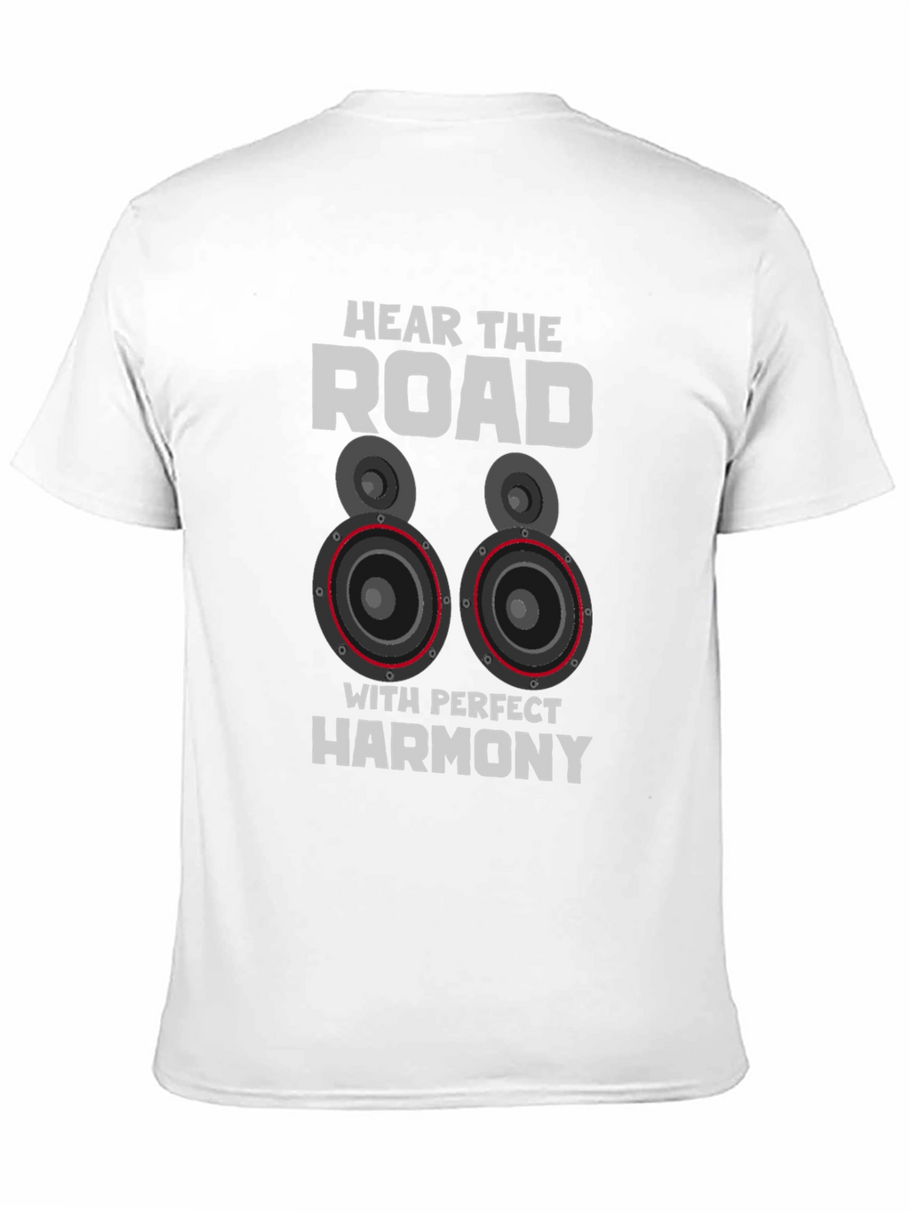 Hear The Road Mens Black T-Shirt