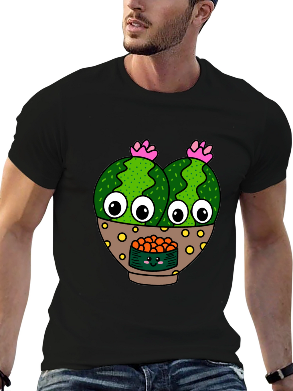 Funny Cactus Sushi T-Shirt