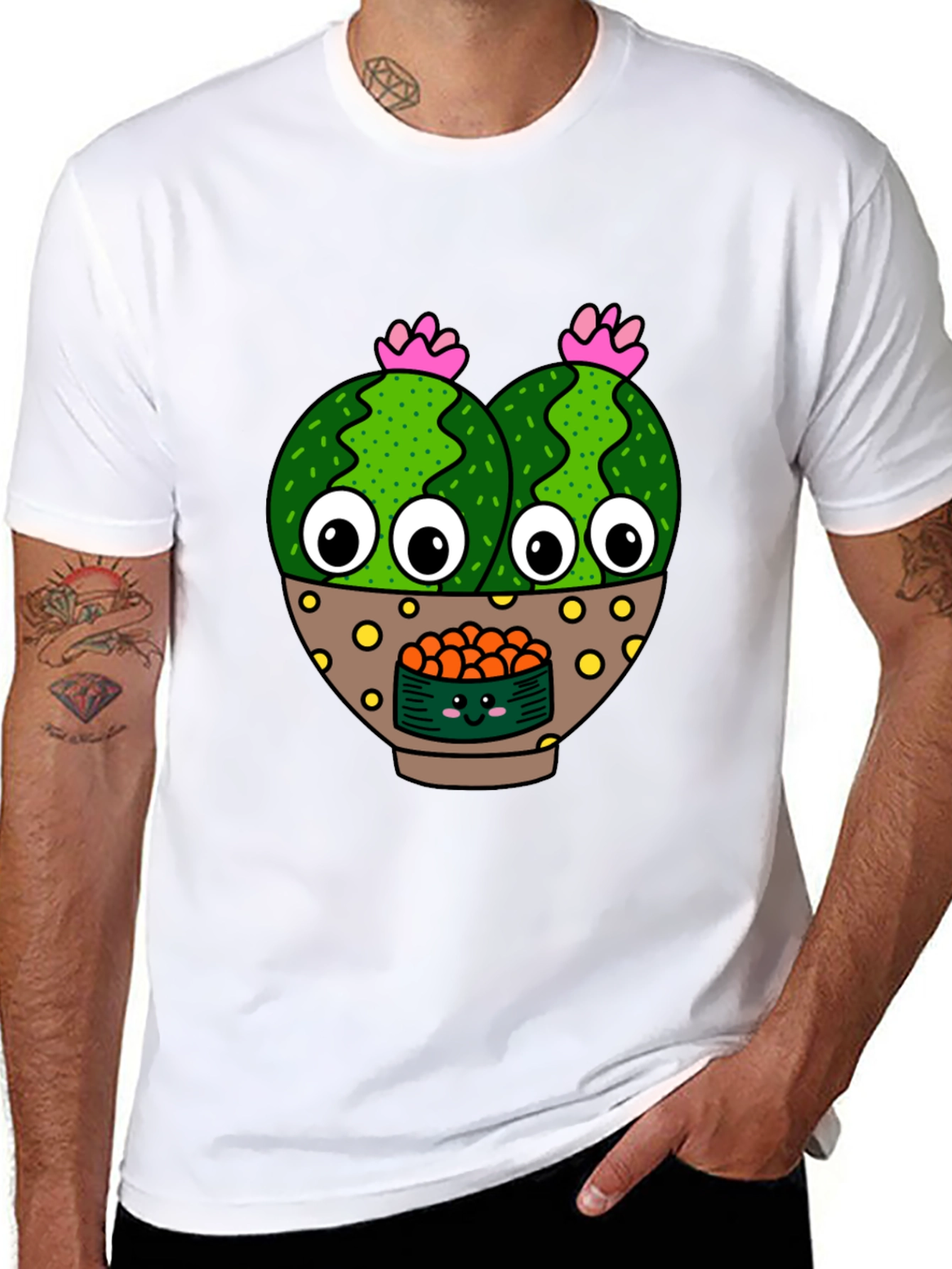 Funny Cactus Sushi T-Shirt