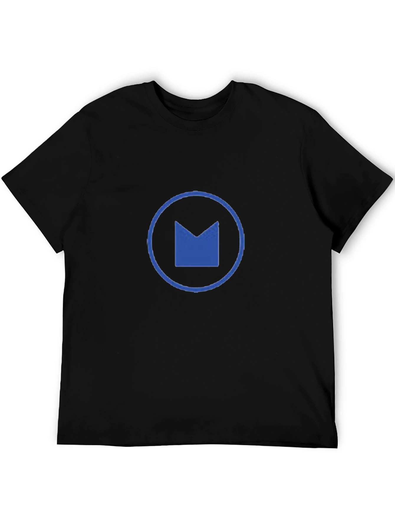 Modern Logo Black T-Shirt