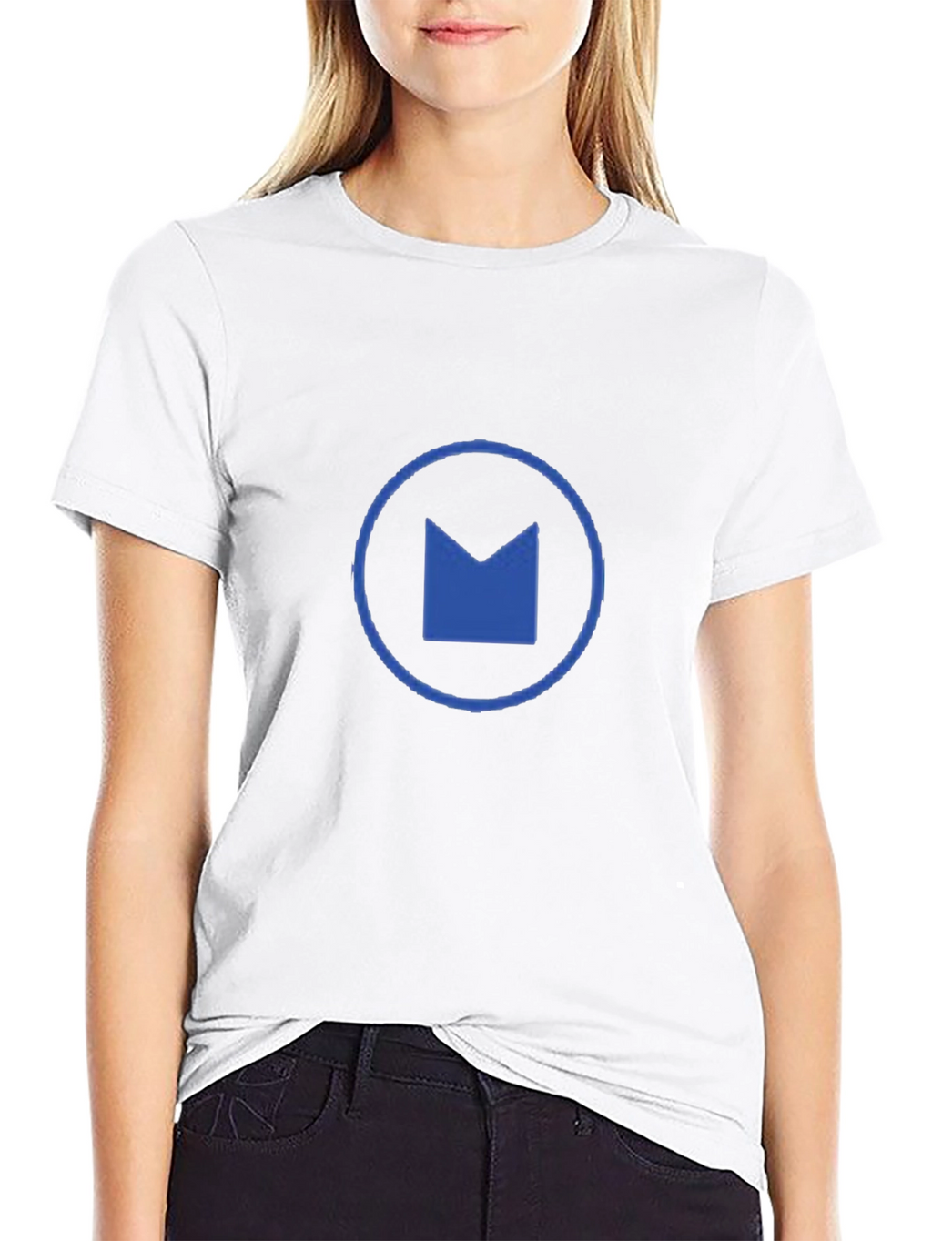 Modern Logo Black T-Shirt