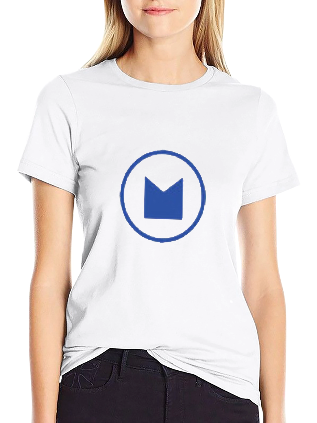 Modern Logo Black T-Shirt