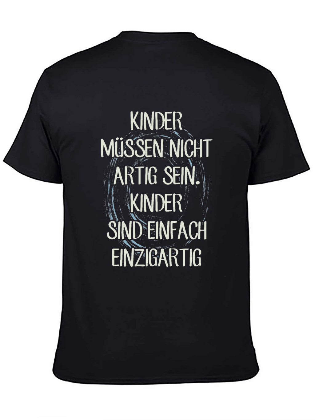 Kinder Uniqueness Black T-Shirt