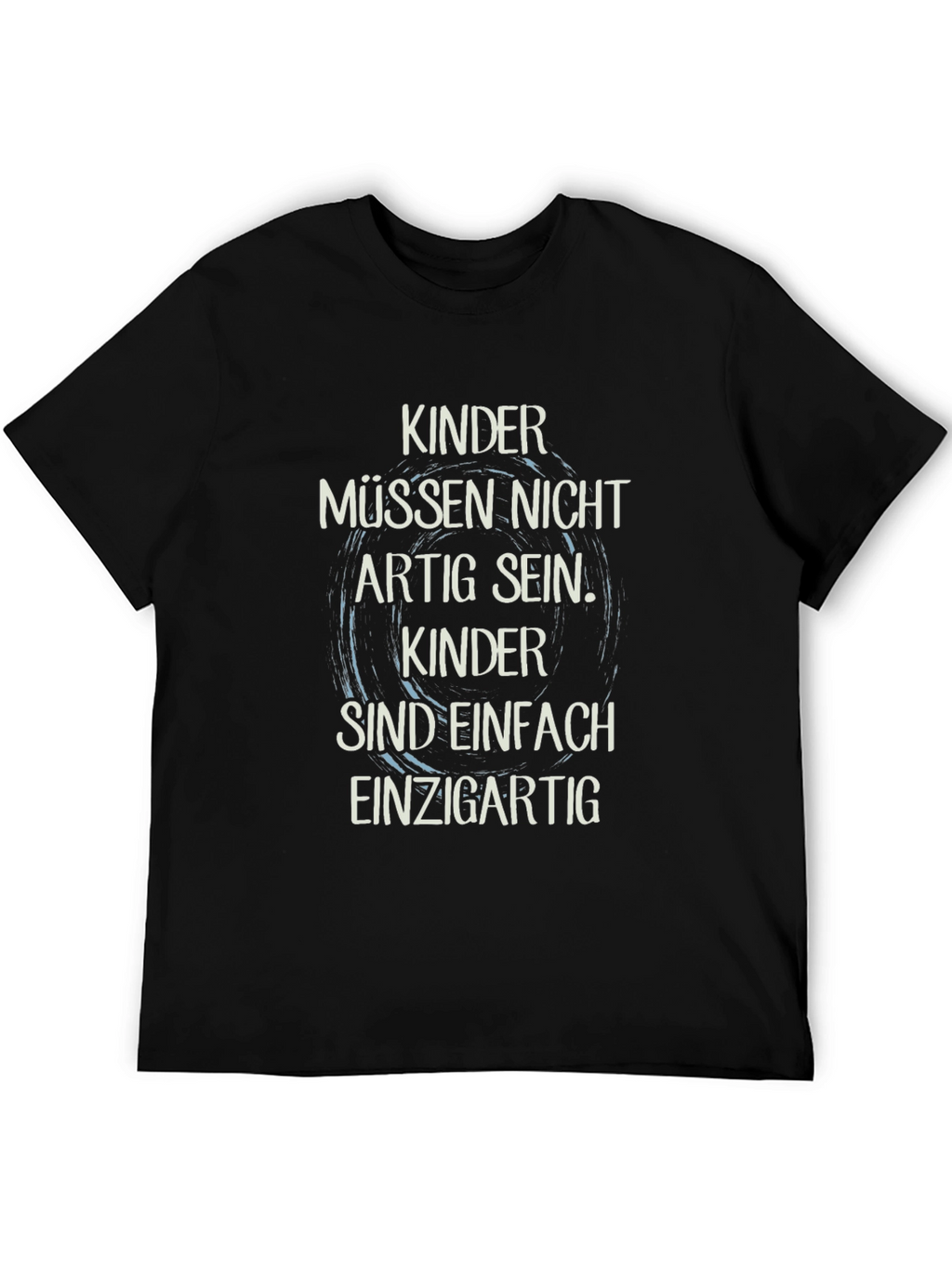 Kinder Uniqueness Black T-Shirt