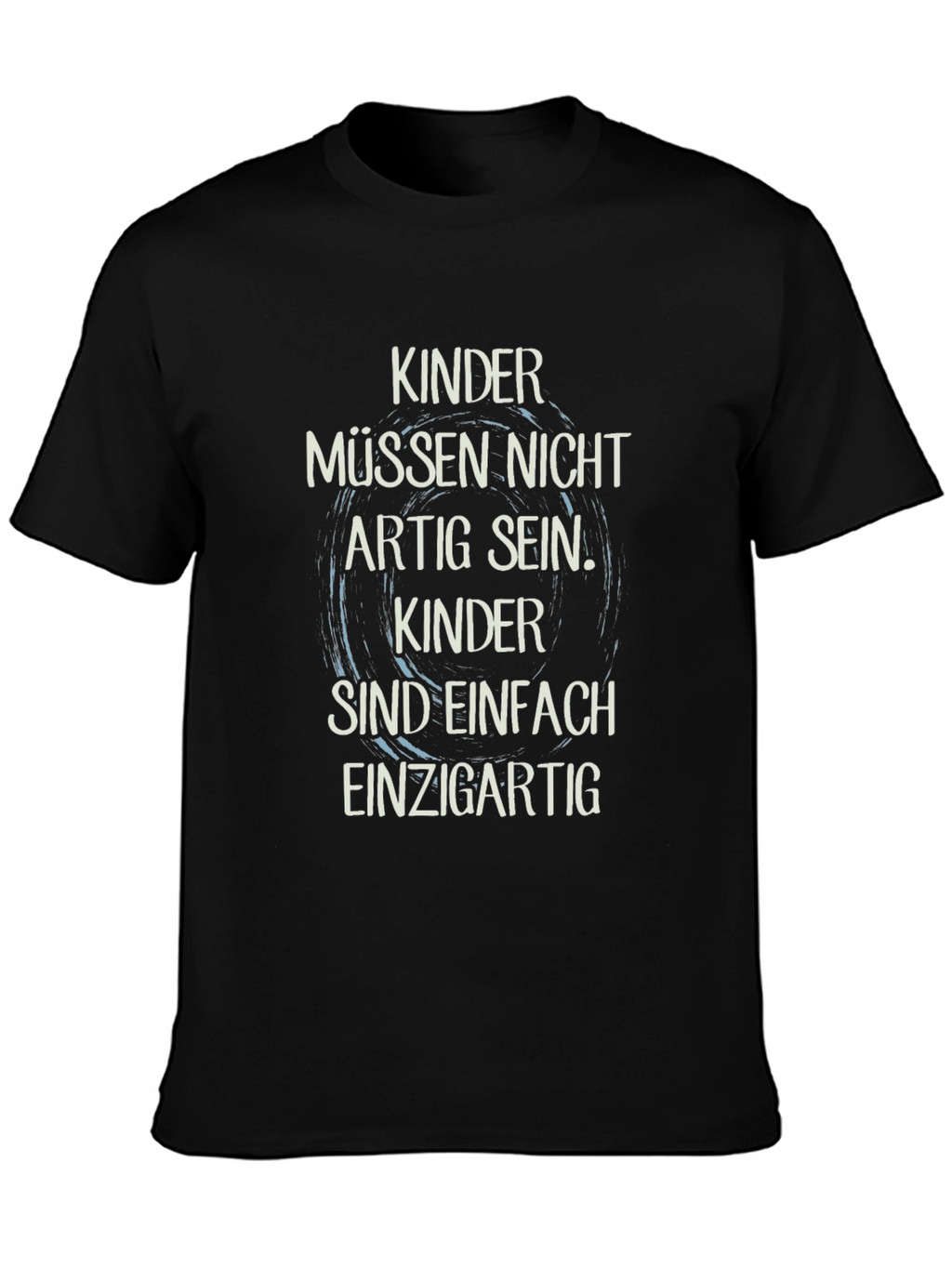 Kinder Uniqueness Black T-Shirt