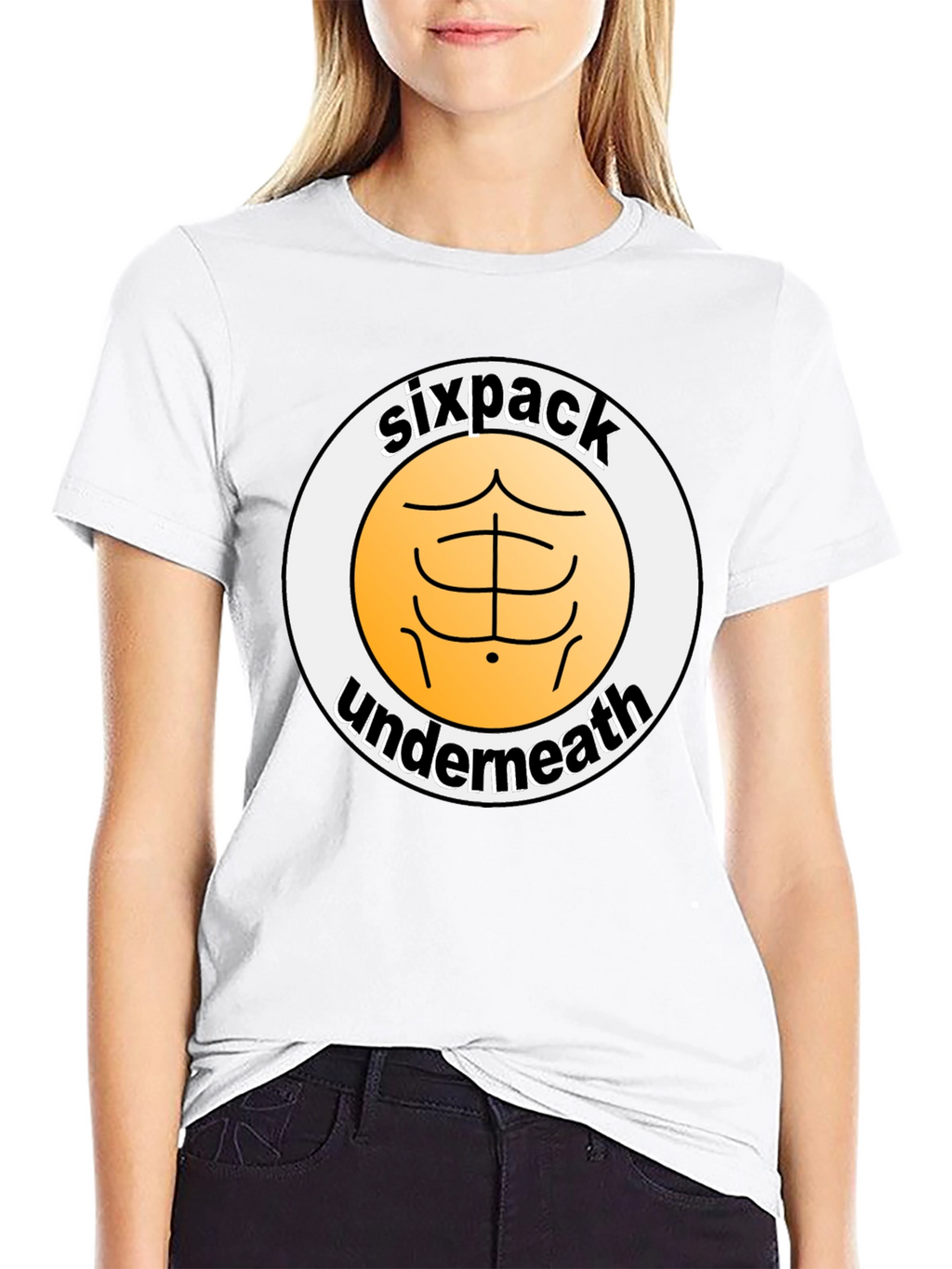 Sixpack Underneath Graphic T-Shirt
