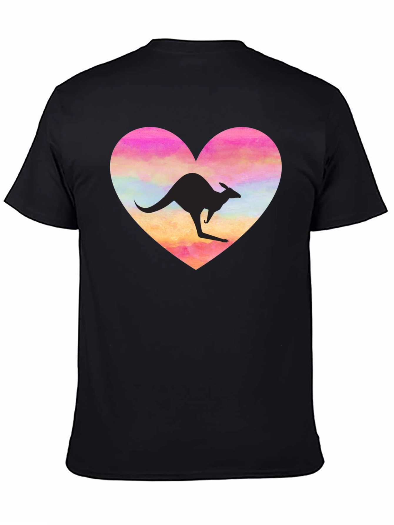 Kangaroo Heart Graphic T-Shirt - Unisex