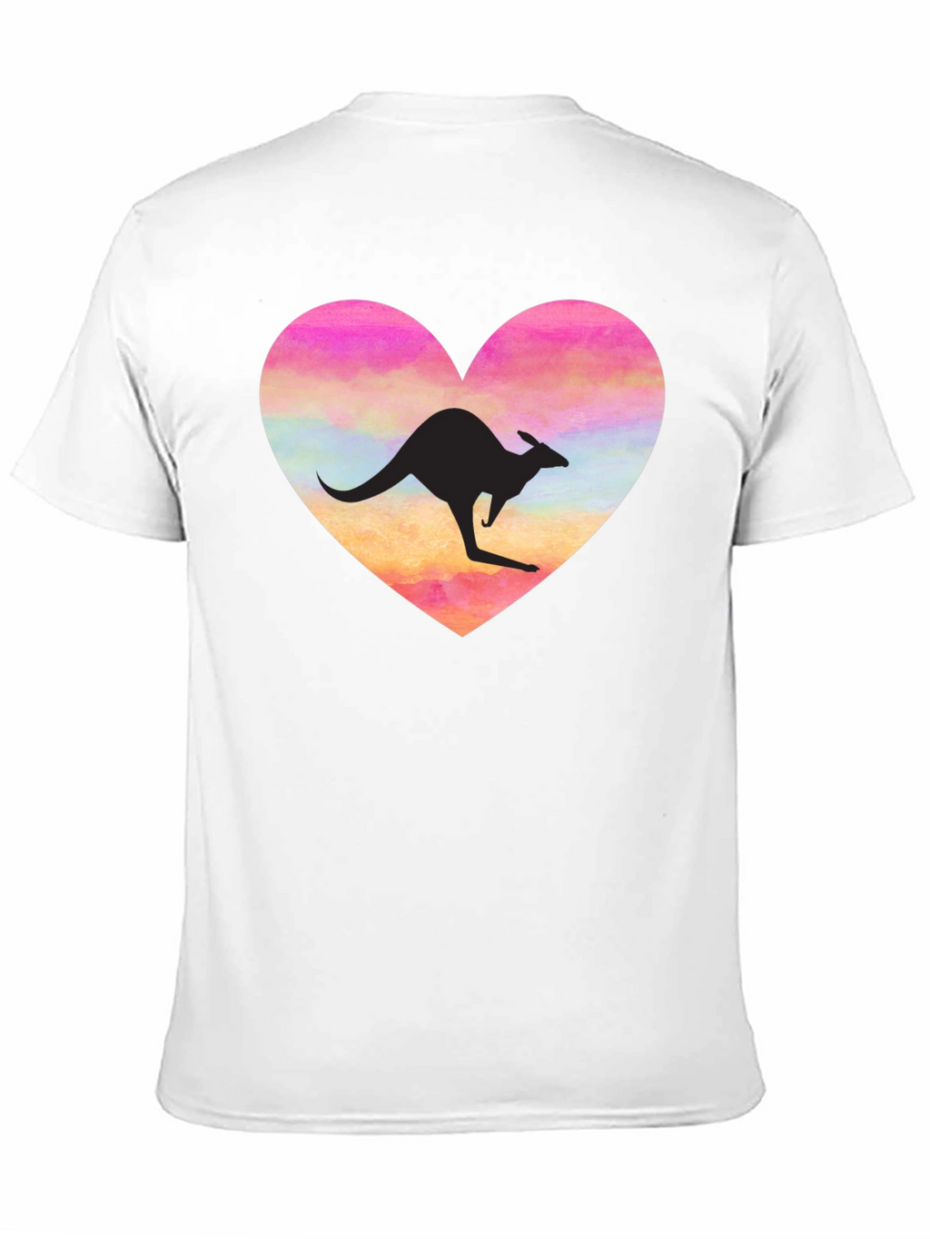 Kangaroo Heart Graphic T-Shirt - Unisex
