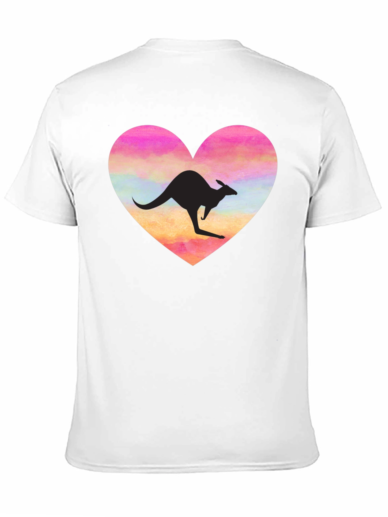 Kangaroo Heart Graphic T-Shirt - Unisex
