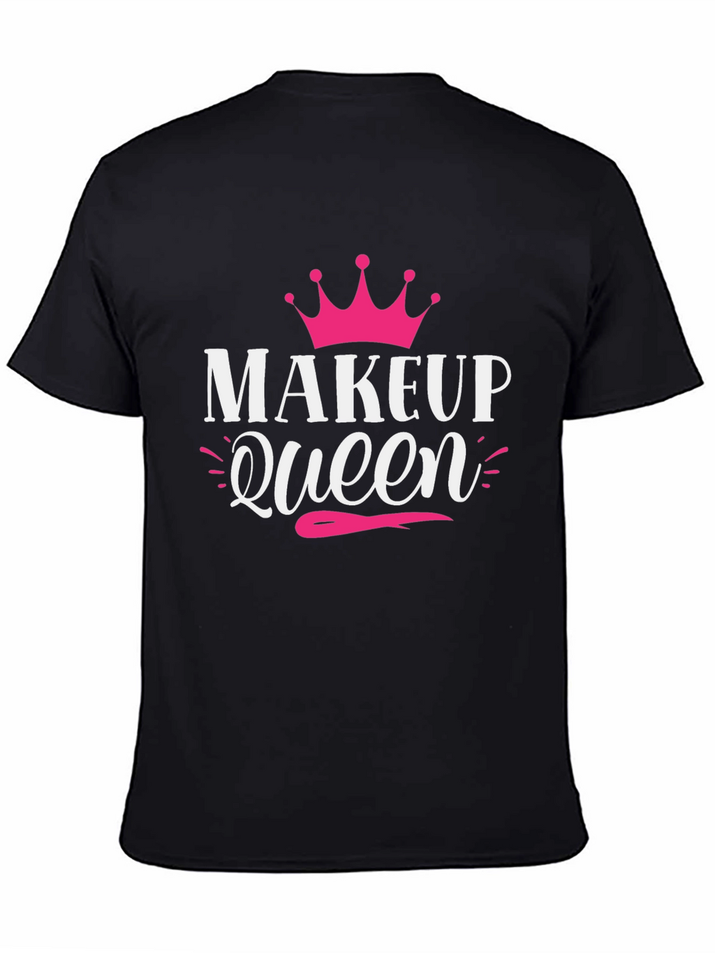 Makeup Queen Graphic Tee - Trendy Fashion