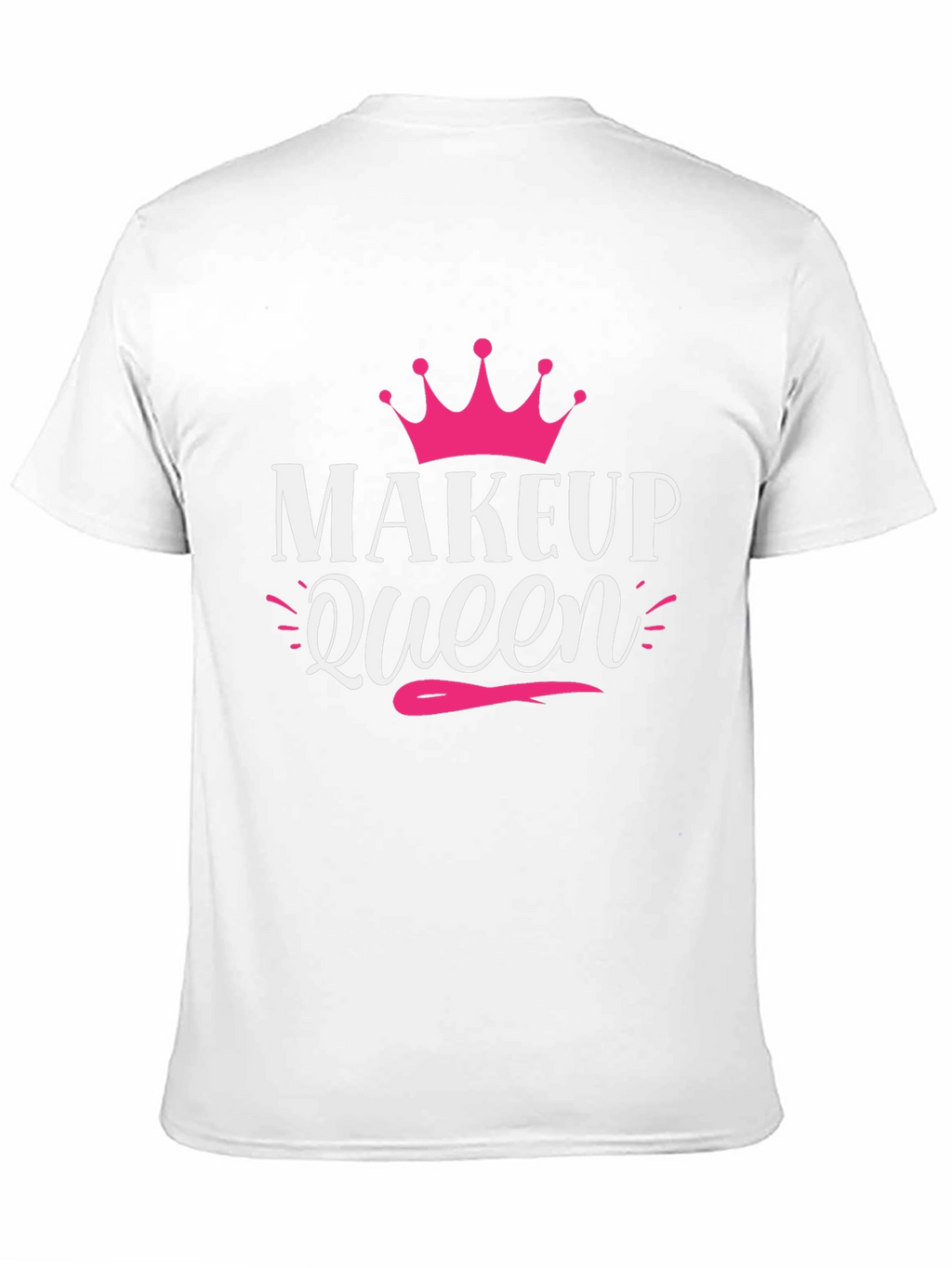Makeup Queen Graphic Tee - Trendy Fashion