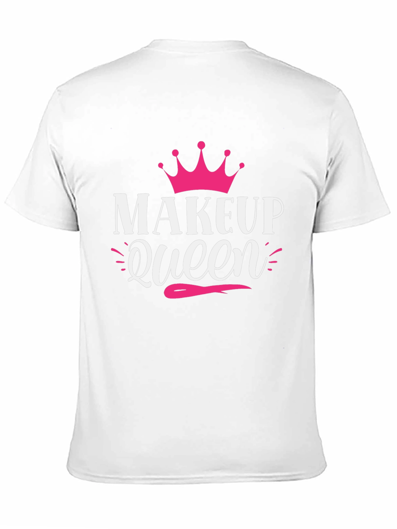 Makeup Queen Graphic Tee - Trendy Fashion