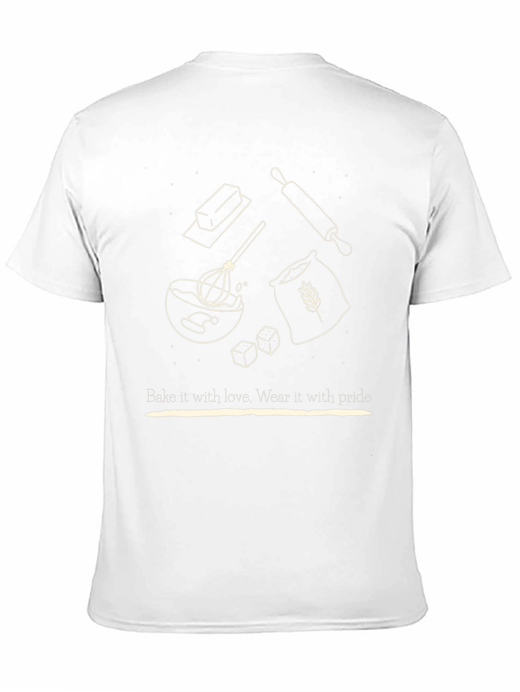Bake with Love Graphic T-Shirt