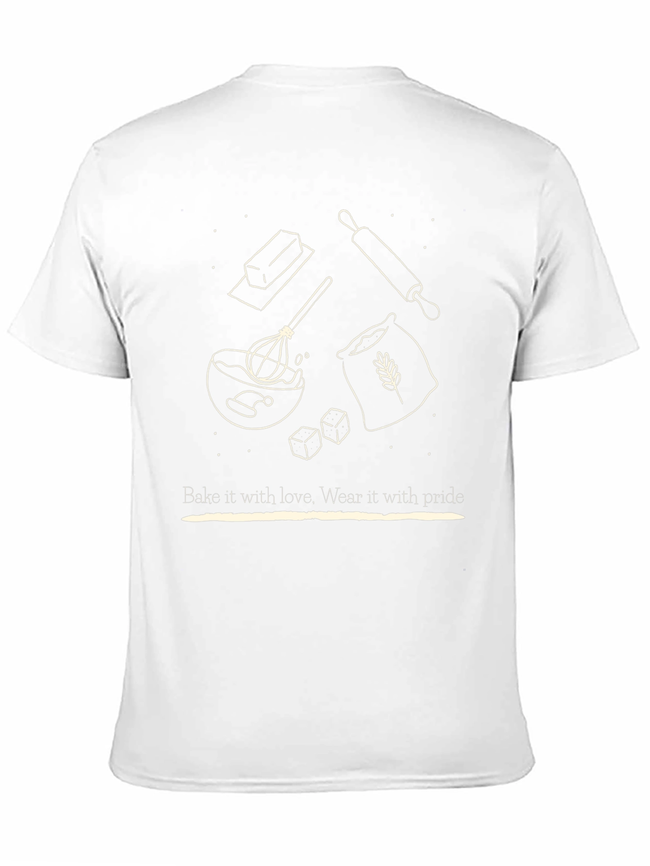 Bake with Love Graphic T-Shirt
