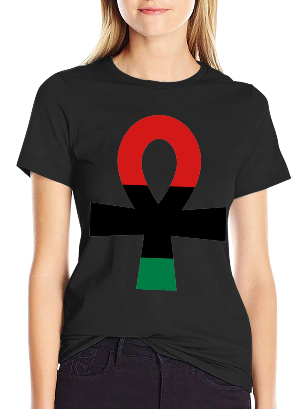 Pan-African Ankh T-Shirt - Black Empowerment