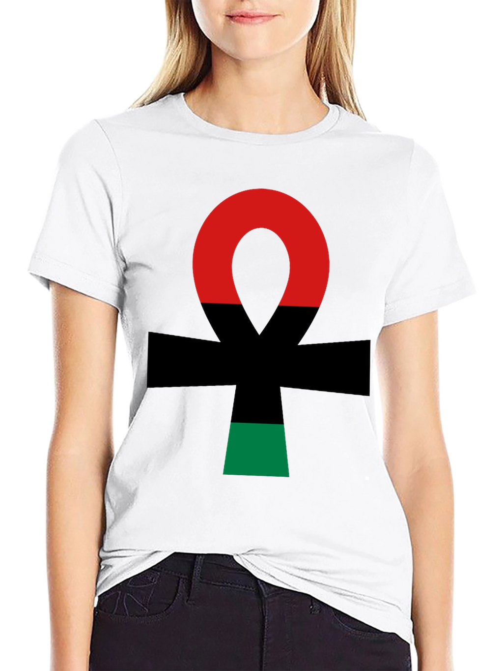 Pan-African Ankh T-Shirt - Black Empowerment