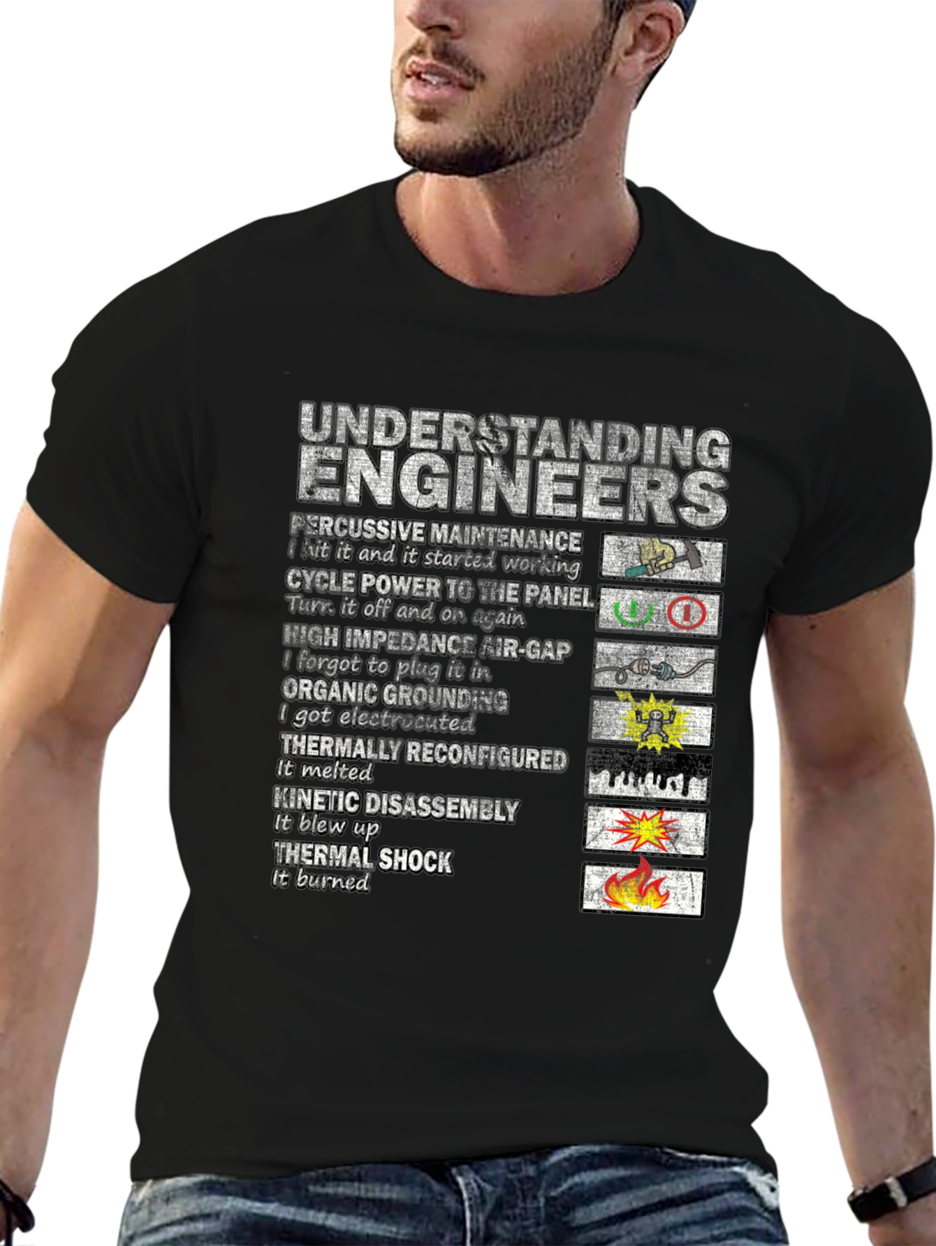 Understanding Engineers Graphic T-Shirt