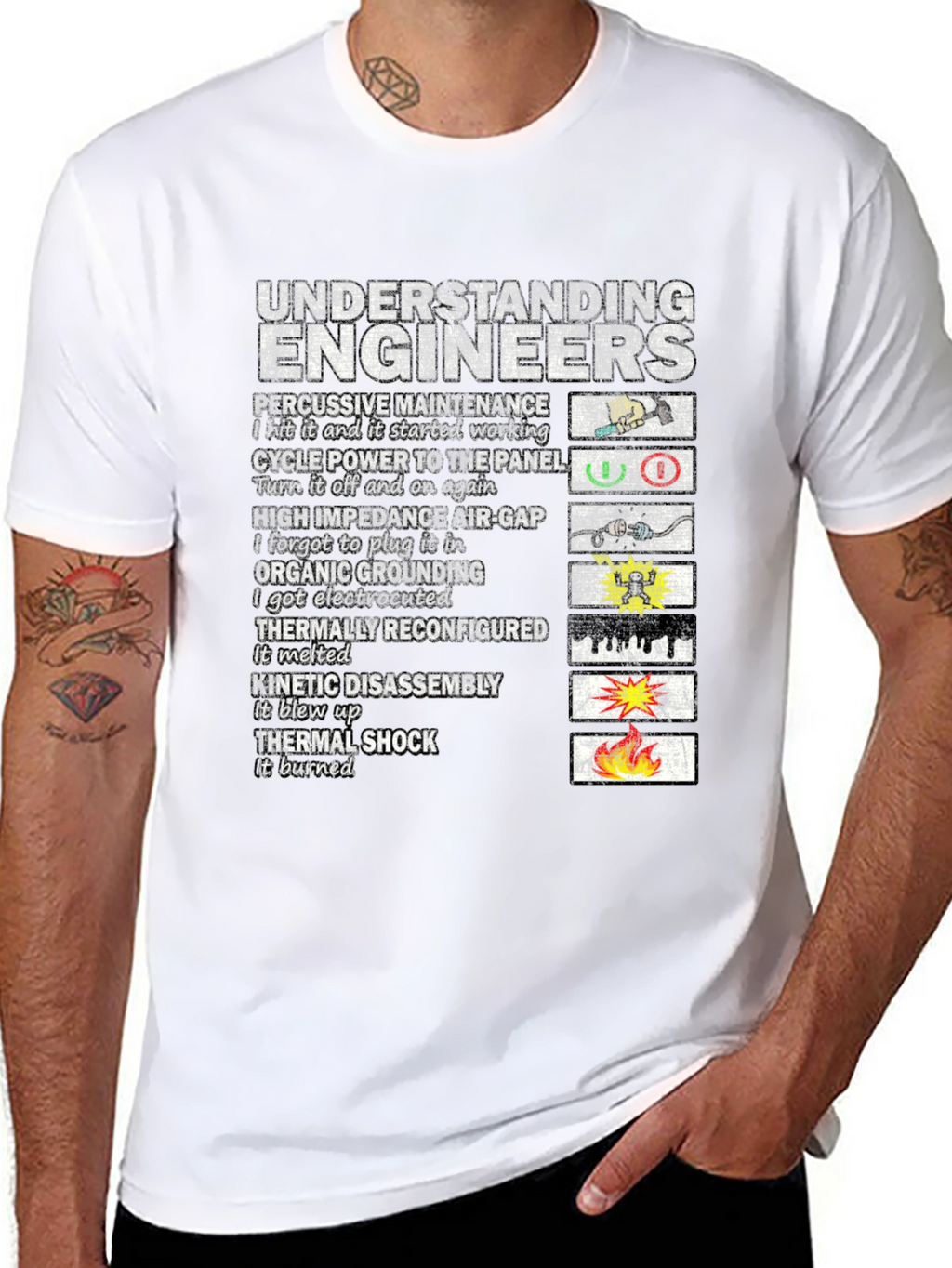 Understanding Engineers Graphic T-Shirt