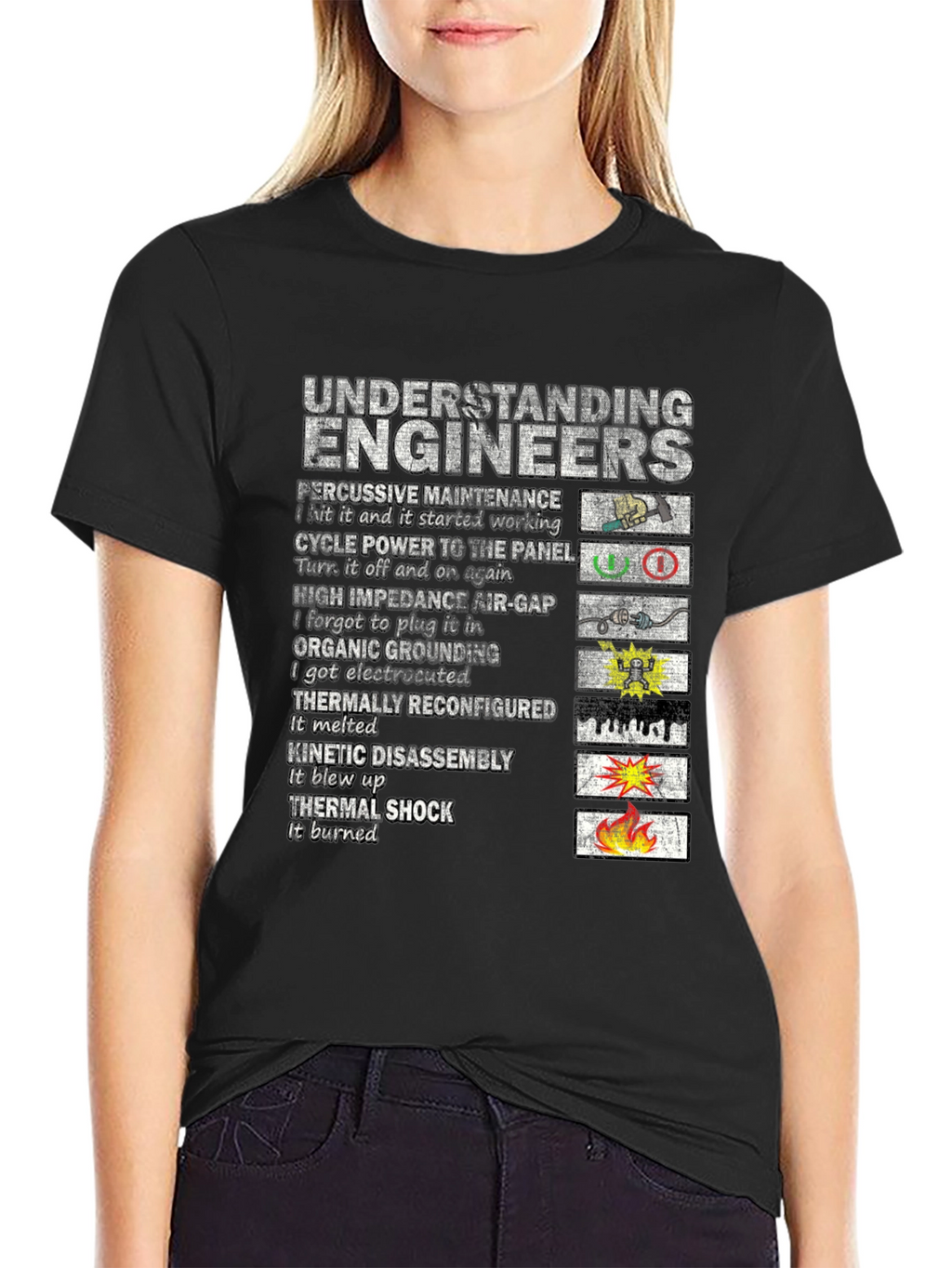 Understanding Engineers Graphic T-Shirt