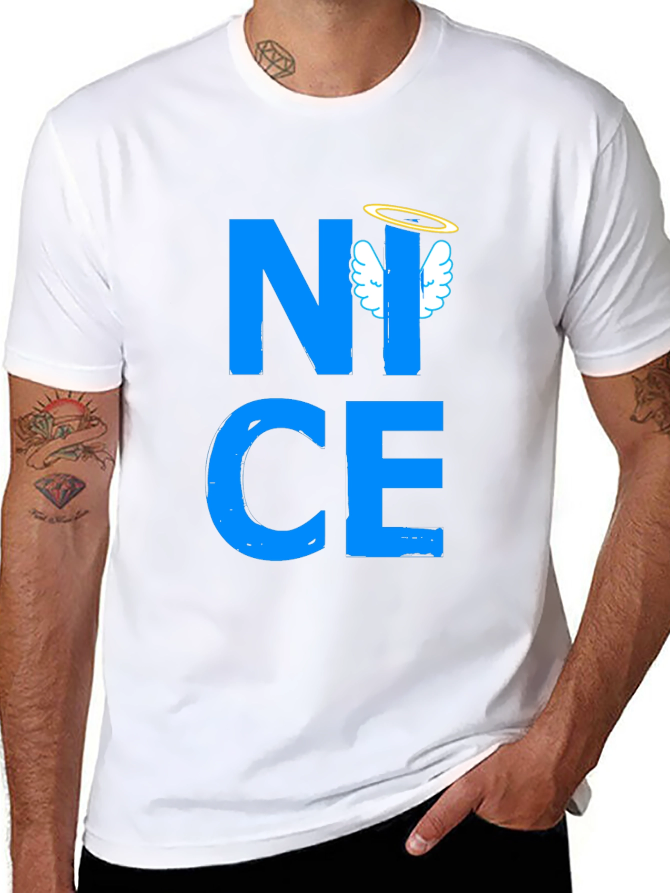 Nice Angel Graphic T-Shirt