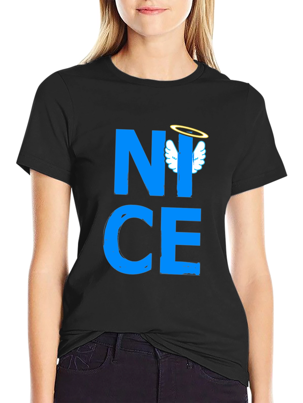 Nice Angel Graphic T-Shirt