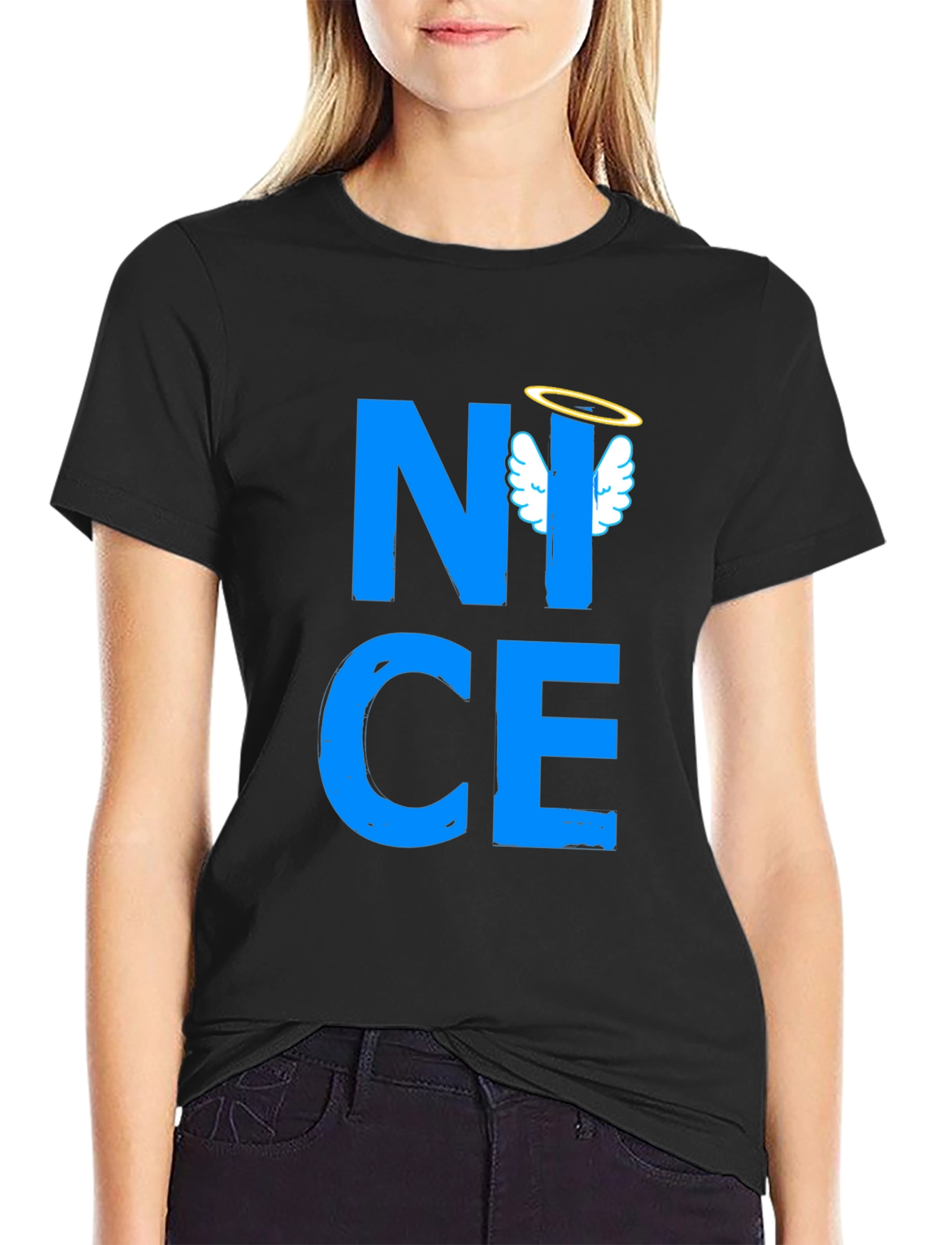 Nice Angel Graphic T-Shirt