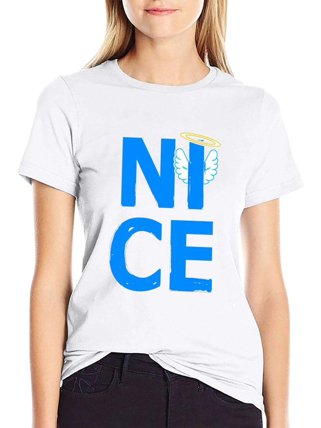 Nice Angel Graphic T-Shirt