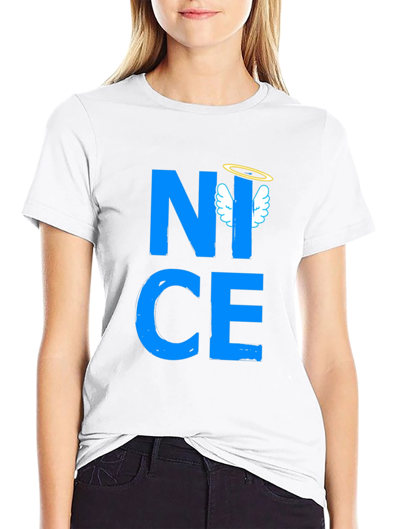 Nice Angel Graphic T-Shirt