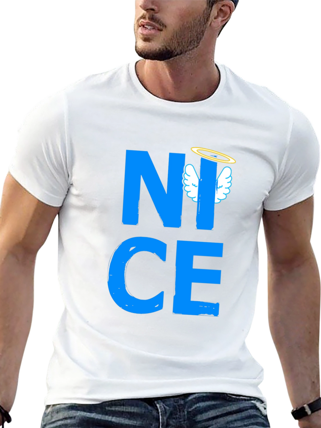 Nice Angel Graphic T-Shirt