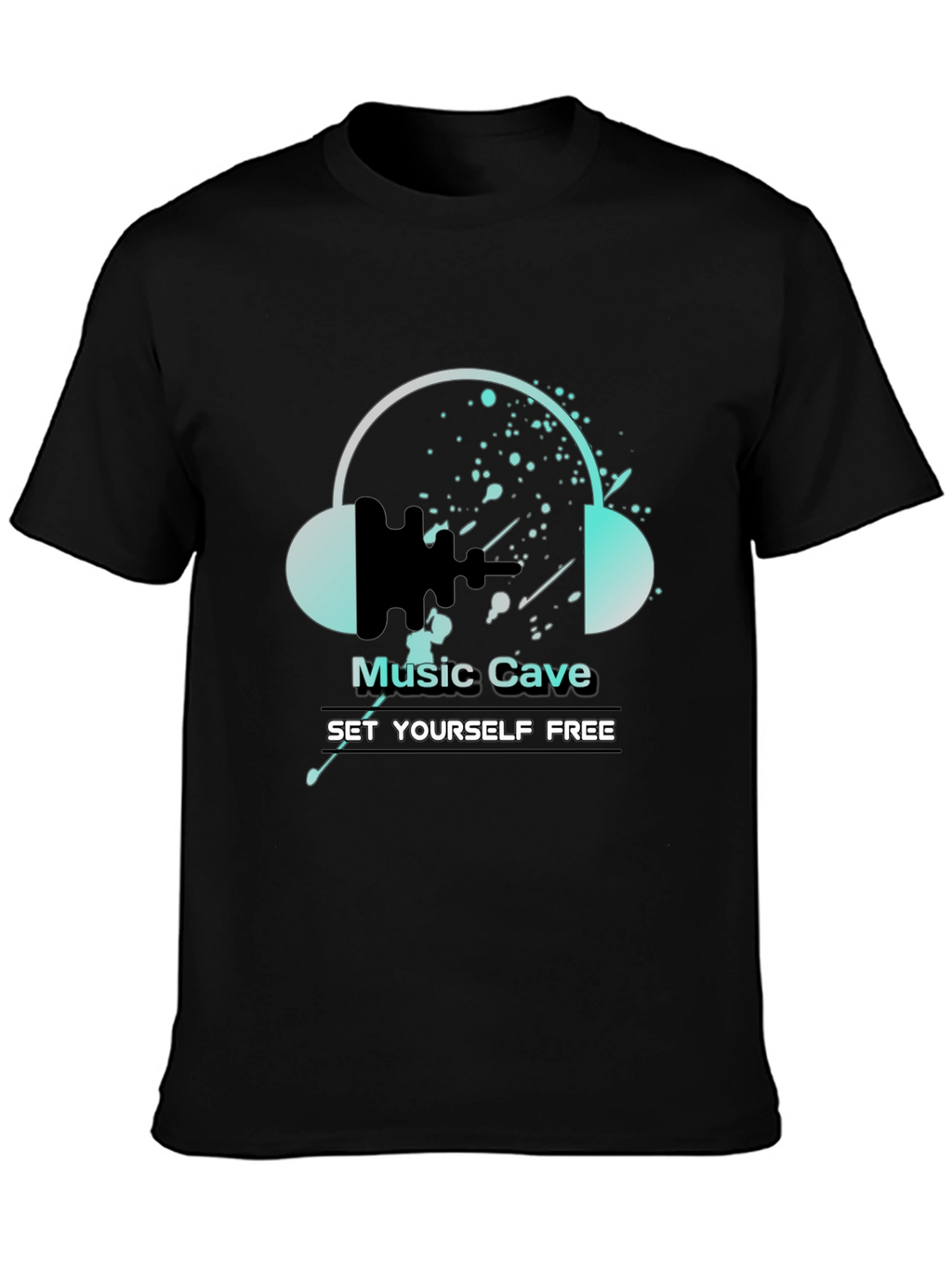 Music Cave T-Shirt - Set Yourself Free
