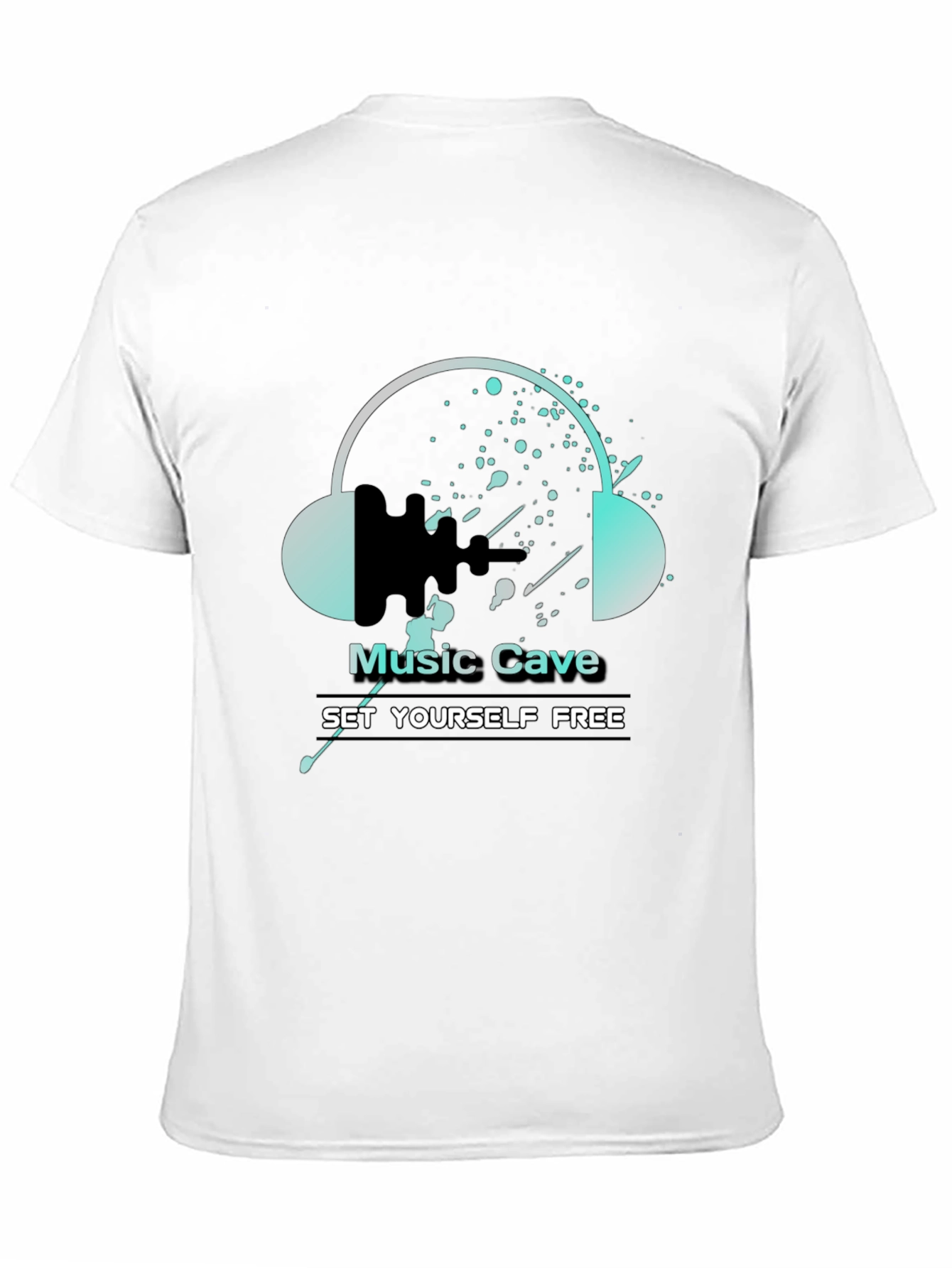 Music Cave T-Shirt - Set Yourself Free