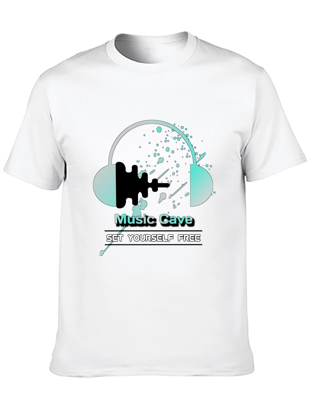 Music Cave T-Shirt - Set Yourself Free