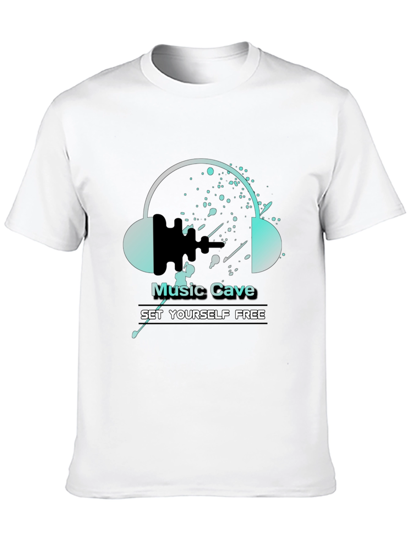 Music Cave T-Shirt - Set Yourself Free