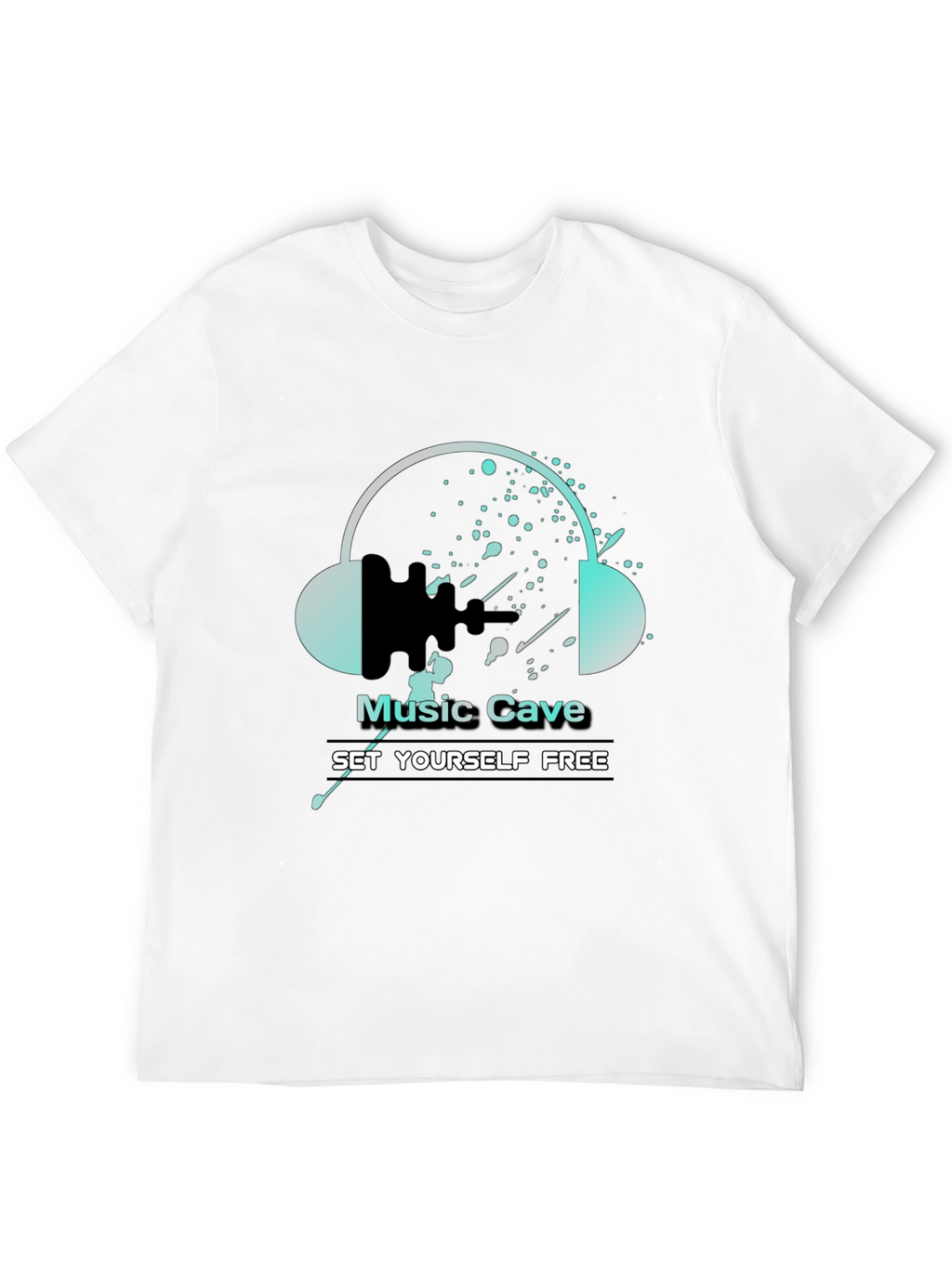 Music Cave T-Shirt - Set Yourself Free